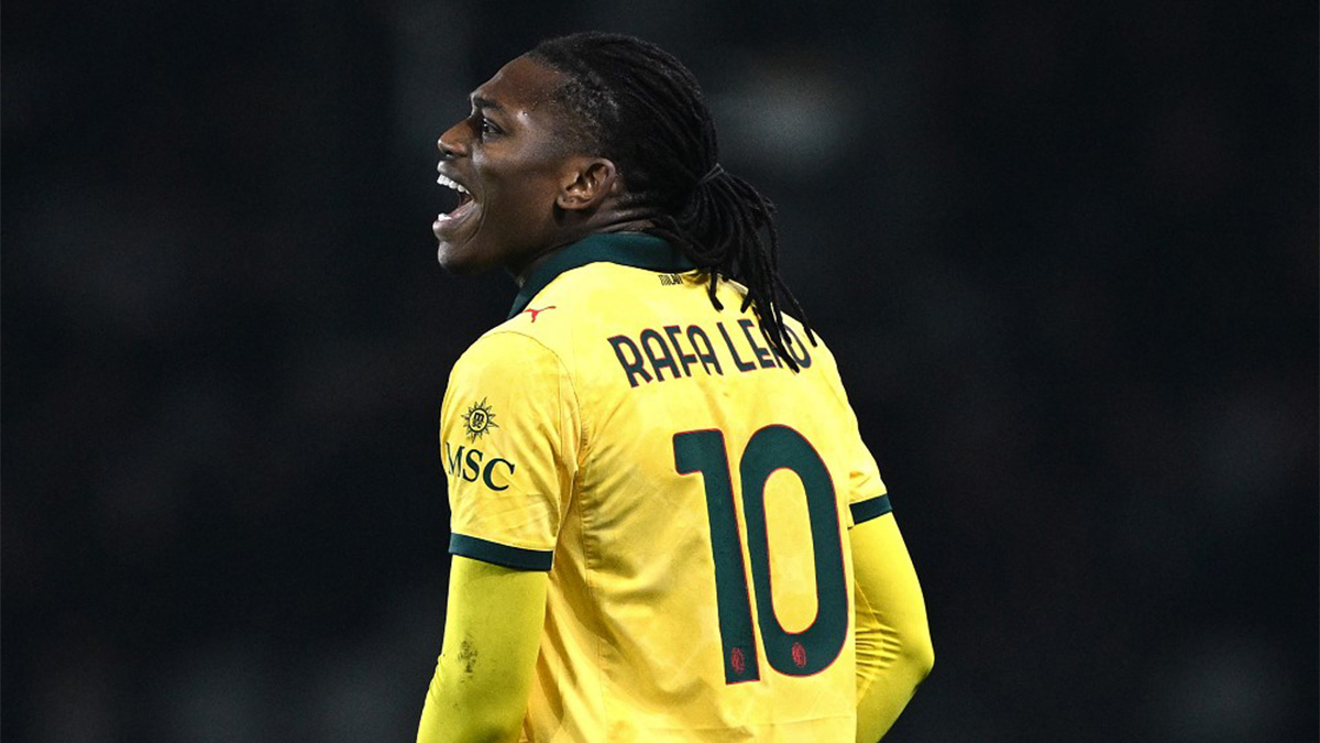 Torino Milan, guai per Allegri: si ferma anche Leao! Il portoghese è costretto al cambio