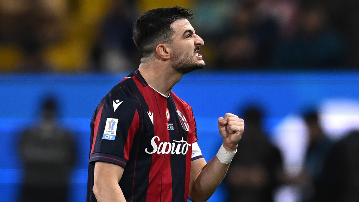 Rowe Bologna, il rigore contro l’Inter e la finale: «È stato il secondo della mia carriera» 26 Orsolini Bologna Inter