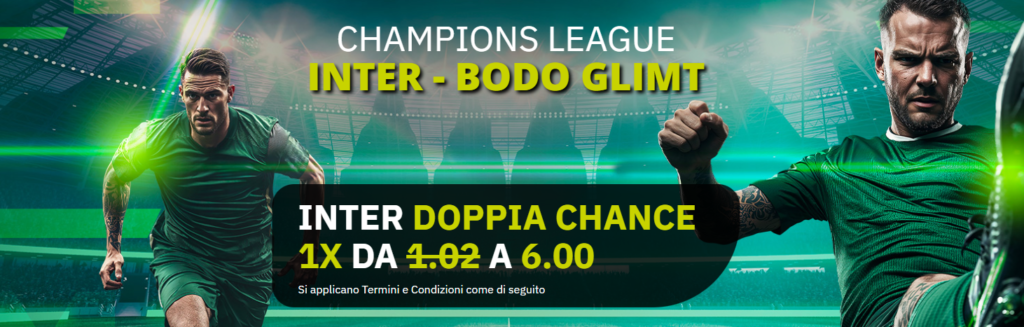 - quote scommesse da copia-incollare 26 Quote Inter Bodo Glimt 1