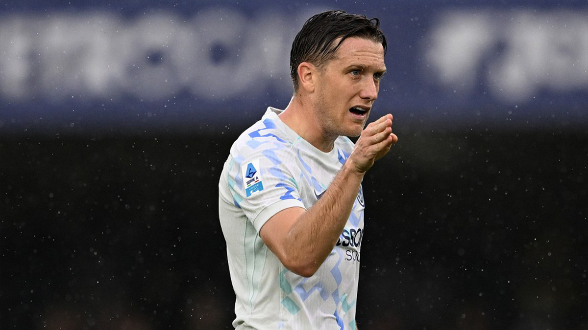 Conferenza stampa Zielinski post Genoa Inter: «Primo posto? Vogliamo essere in vetta a fine campionato. Lo scorso anno è stato complicato per me, vi spiego il motivo» 26 Zielinski Verona Inter 1