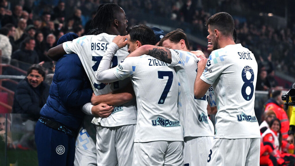 Serie A, ufficializzati i recuperi del 16° turno di campionato: il calendario dopo la Supercoppa italiana 1 esultanza gol Bisseck Genoa Inter