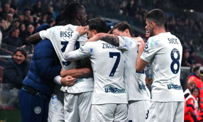 esultanza gol Bisseck Genoa Inter