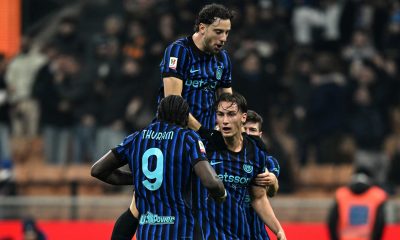 esultanza gol Pio Esposito Inter Venezia 1