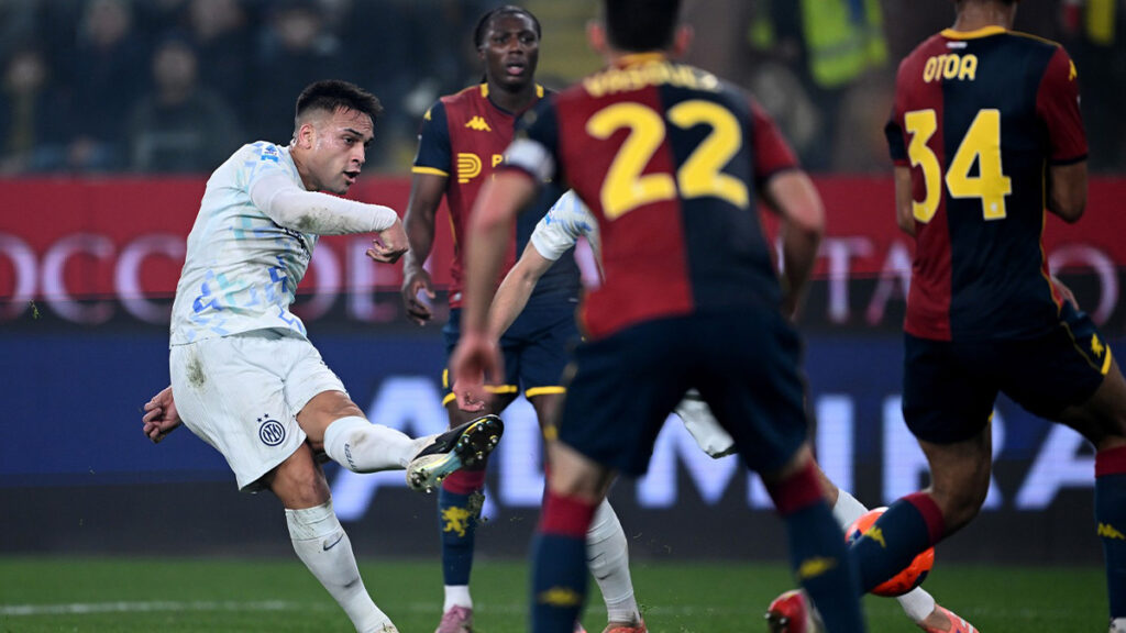 Gol Lautaro Genoa Inter