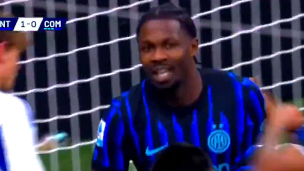 Gol Thuram, ritrova la rete che mancava in Serie A da settembre: il suo tap in in Inter Como