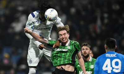 Bisseck gol Sassuolo Inter