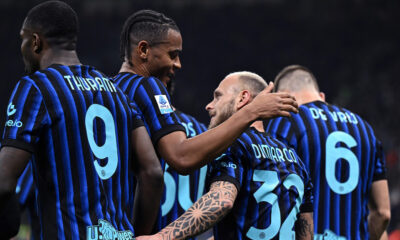 esultanza gol dimarco inter genoa
