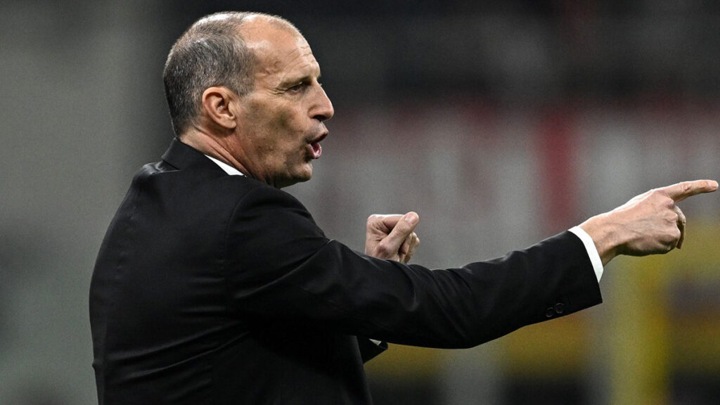 Allegri a Dazn: «L'Inter ha 7 punti di vantaggio e resta la più forte. Sulla nostra prestazione dico che...» 1 Allegri Milan Inter