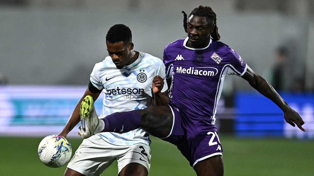 Fiorentina Inter LIVE 0-1: dentro Bonny e Frattesi per Calhanoglu e Thuram 26 Dumfries Kean