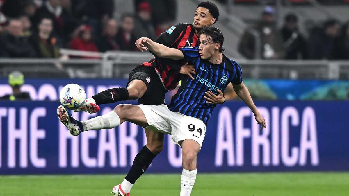 Milan Inter 1-0: il derby è rossonero, i nerazzurri escono tra i rimpianti e le proteste 26 Pio Esposito De Winter