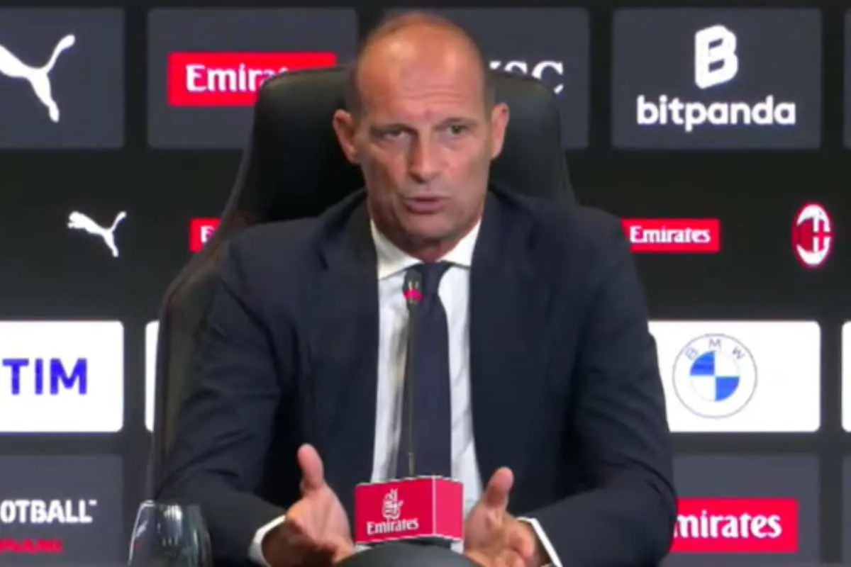 Non è più incedibile, il Milan spalanca la porta e attende offerte 26 Allegri in conferenza stampa