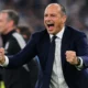 L'esultanza di Allegri, immagine creata con IA