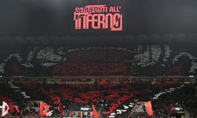 coreografia tifosi Milan Inter