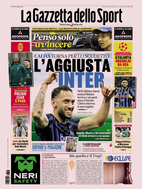 Le prime pagine dei principali quotidiani sportivi – 18 marzo 2026 27 image 19