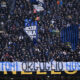 striscione Bastoni tifosi inter