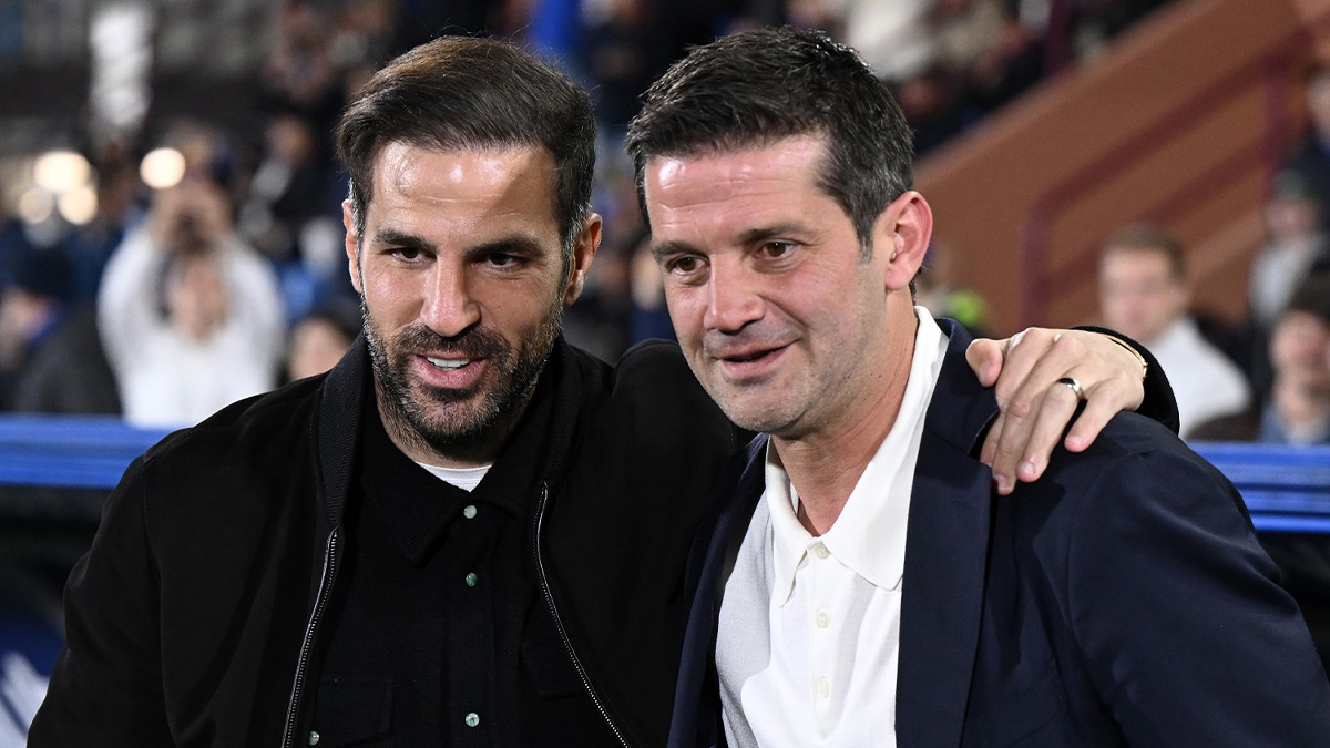 Fabregas a DAZN: «Orgoglioso dei miei ragazzi, abbiamo dimostrato di poter competere con i migliori. Tatticamente non svelo nulla per un motivo» 26 Fabregas Chivu