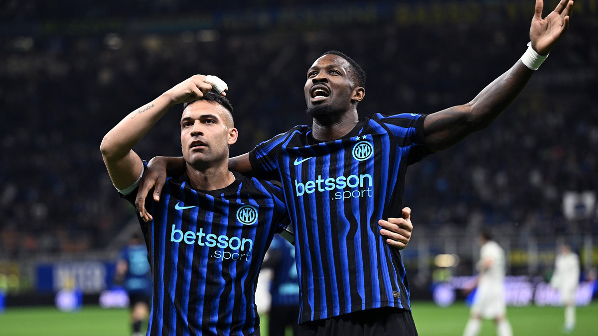 Pagelle Inter Roma: bentornato Lautaro, Thuram ritrova il sorriso! Calhanoglu prezioso 26 Thuram Lautaro INT ROM
