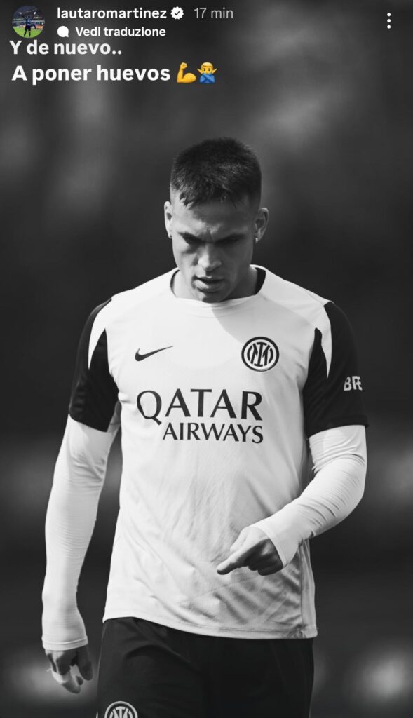 Lautaro, il messaggio social del capitano nerazzurro infiamma i tifosi! La carica del Toro - FOTO 27 WhatsApp Image 2026 04 11 at 12.27.39