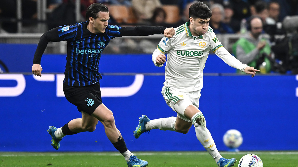 Inter Roma LIVE 5-2: Svilar miracoloso su Pio Esposito! 26 Zielinski Soule