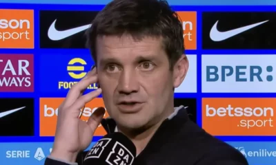 Chivu parla a Dazn dopo una partita