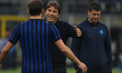 Conte abbraccia Frattesi