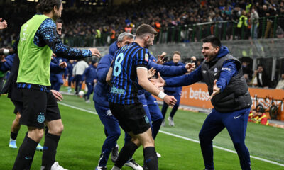 esultanza gol Sucic Inter Como 1