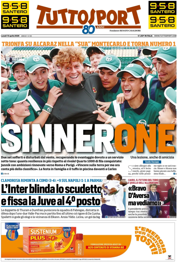 Le prime pagine dei quotidiani sportivi – 13 aprile 2026 29 image 14