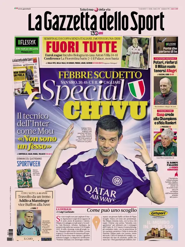 Le prime pagine dei quotidiani sportivi – 17 aprile 2026 27 image 15