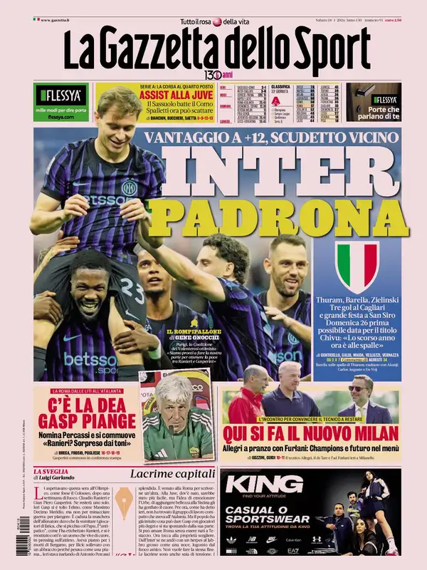 Le prime pagine dei quotidiani sportivi – 18 aprile 2026 27 image 18