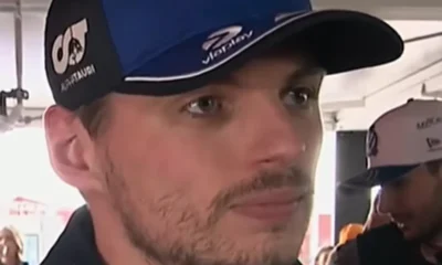 Verstappen amareggiato dopo una gara di Formula 1