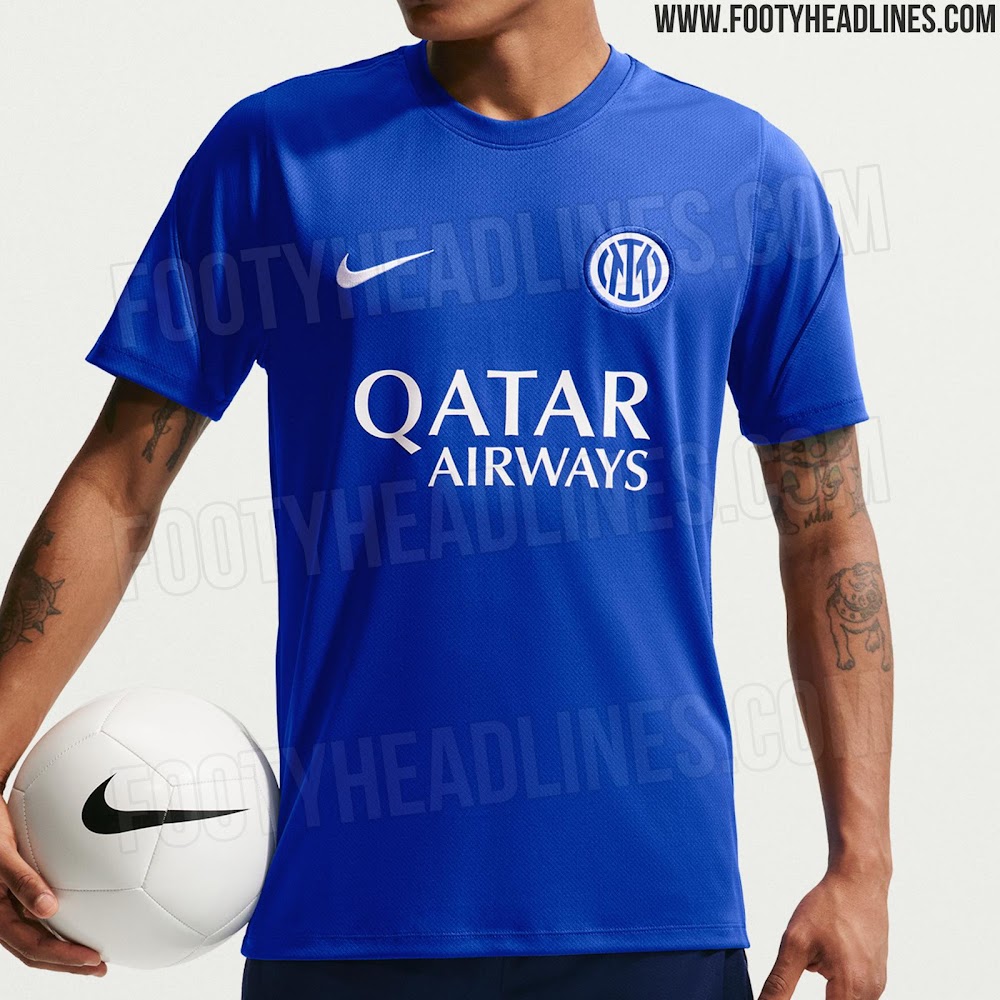 Maglia Allenamento Inter 2026/2027, ecco le prime immagini: design blu royal e dettagli bianchi - FOTO 27 Inter Milan 26 27 Training Kit Leaked 6