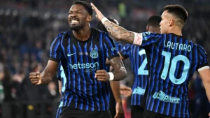 Thuram a Dazn: «Dopo la sosta ci siamo parlati, abbiamo deciso di fare un passo in avanti e vincere questo scudetto»