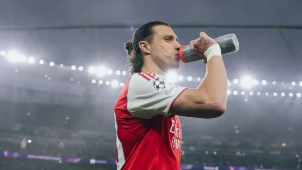 Calafiori bene durante Arsenal-Atletico