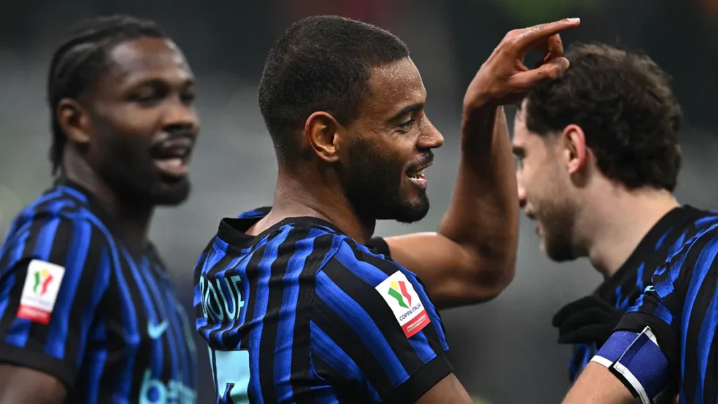 Diouf si prende l'Inter e va verso la permanenza: Chivu punta su di lui come esterno 1 esultanza gol Diouf Inter Venezia