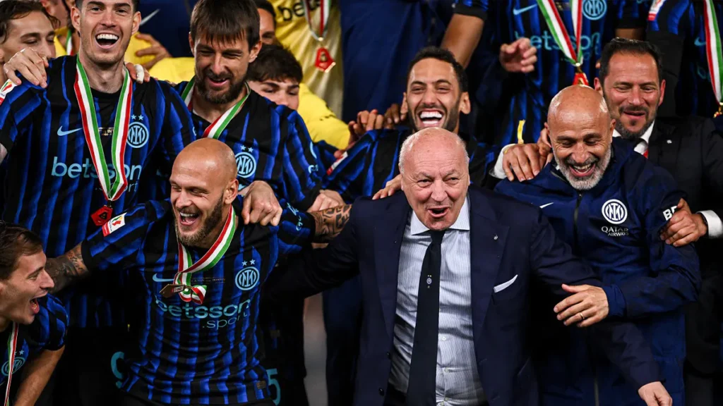 Festa grande in casa Inter ad Appiano Gentile: una maxi grigliata di gruppo per celebrare lo storico Double stagionale 1 Festeggiamenti Inter