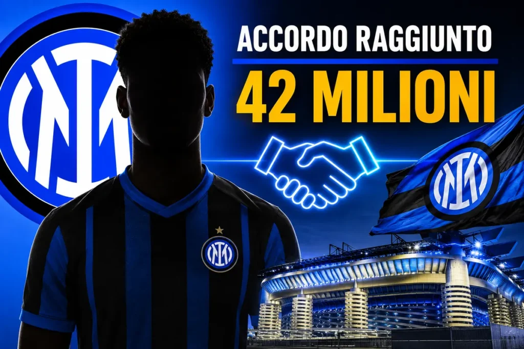 Accordo con l'Inter, affare da 42 milioni: primo colpo nerazzurro 1 Accordo Inter