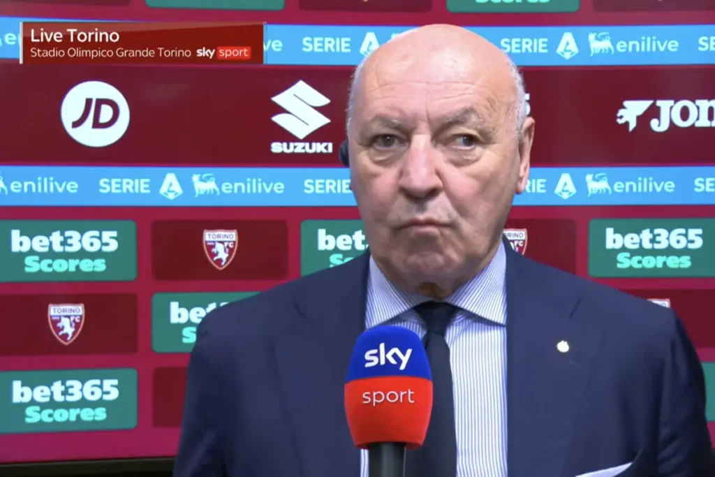 Dice no alla cessione: l'Inter ha un problema 1 Marotta a Sky