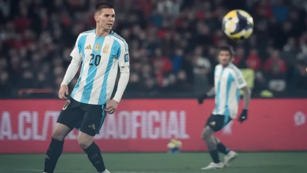 Mastantuono con l'argentina