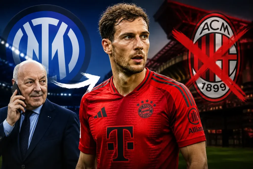 L'Inter chiama Goretzka: Marotta prepara lo sgambetto al Milan 1 Goretzka Inter milan