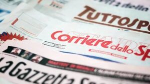 Le prime pagine dei quotidiani sportivi – 26 giugno 2026