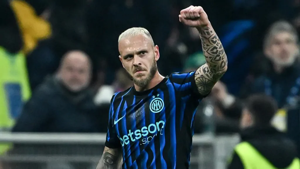 Dimarco carica il derby: «Una partita dal sapore diverso. Vogliamo lottare per ogni obiettivo, anche in Europa» 1 Dimarco Inter Genoa 1.jpg