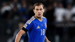 Barella Italia Belgio per calcio 1