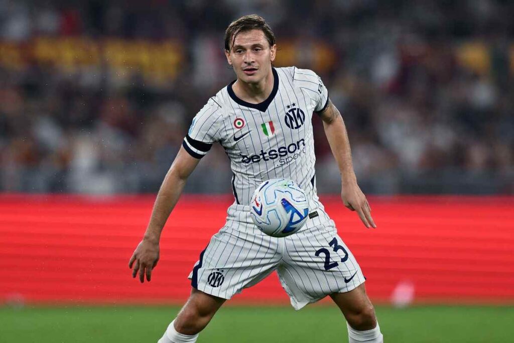 Barella Roma Inter per calcio