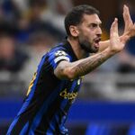 Calhanoglu Inter Bruges 1 per calcio