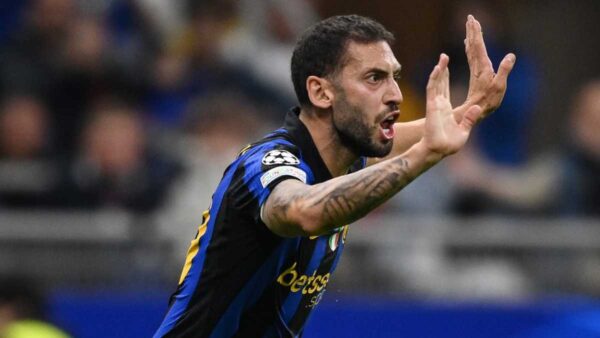 Calhanoglu Inter Bruges 1 per calcio