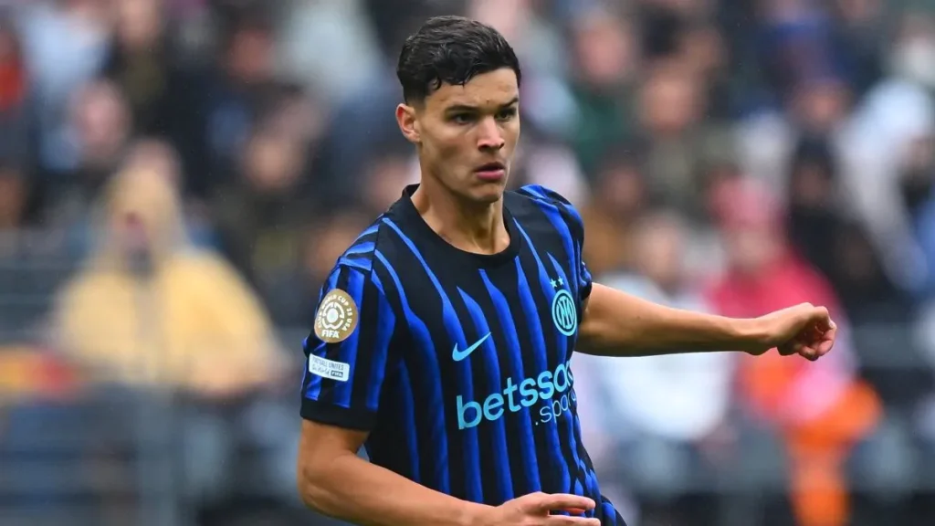 Valentin Carboni, giocatore dell'Inter