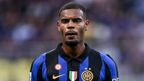 Diouf, giocatore dell'Inter