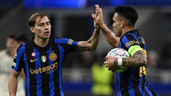 Lautaro Barella Inter Bruges per calcio
