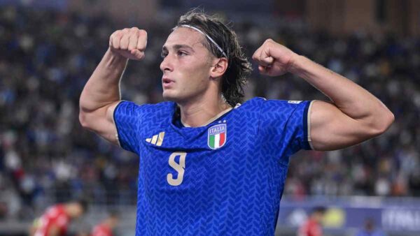 Pio Esposito Italia Turchia per calcio
