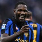 Thuram Inter Parma per calcio